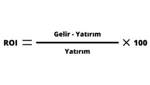 roi yatırım getirisi performans pazarlaması